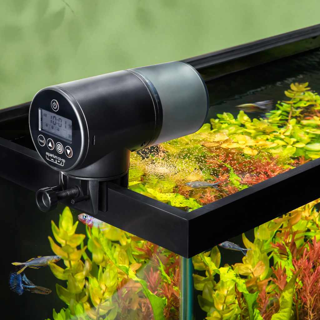 Aquarium Co Op Auto Feeder Automatic Fish Feeder for Fish Food