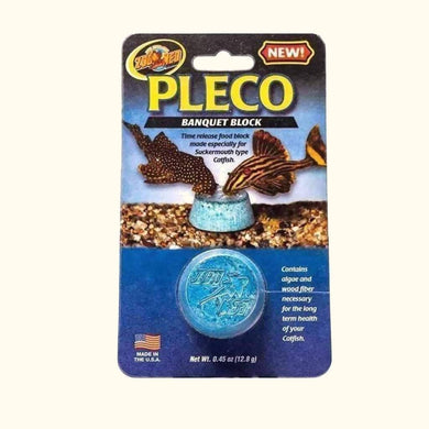 Central Pet Fish Food Pleco Banquet Block